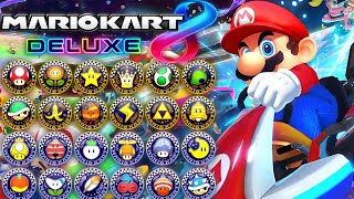 Mario Kart 8 Deluxe  All Tracks 200cc DLC Included [upl. by Furnary]