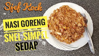 Nasi Goreng Maken  Nasi Goreng Recept  Zelf Nasi Maken  Gebakken Rijst  Indische Keuken [upl. by Moshell426]