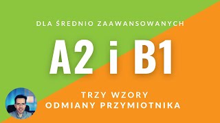 Odmiana przymiotnika w języku niemieckim – trzy wzory odmiany [upl. by Enirrok]