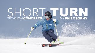 SHORT TURN CONCEPTS and skiing technical ideas  how to  Reilly McGlashan [upl. by Briana988]