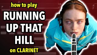 How to play Running Up That Hill on Clarinet  Clarified [upl. by Behlke]