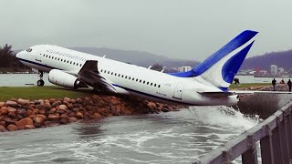 20 Greatest Emergency Landings Ever Caught On Camera [upl. by Ijnek]