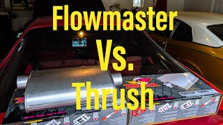 Flowmaster vs Thrush Sound Comparison [upl. by Ennybor]