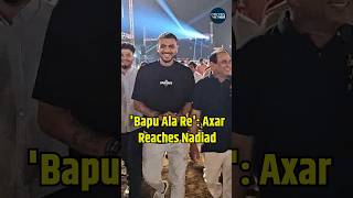 Axar Patel Reaches Nadiad to Celebrate Navratri  CricketNext  shorts ytshorts [upl. by Canale]