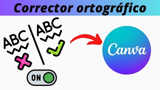 Canva corrector ortográfico activar ✅ [upl. by Cusack]