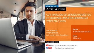 Contratación del servicio doméstico en Colombia [upl. by Floeter]