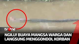 NGERI Warga Kolaka Timur Dimangsa Buaya Saat Pasang Jaring Ikan  Kabar Petang Pilihan tvOne [upl. by Ibbed]