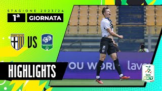 HIGHLIGHTS  Parma vs Feralpisalò 20  SERIE BKT [upl. by Cohlette701]