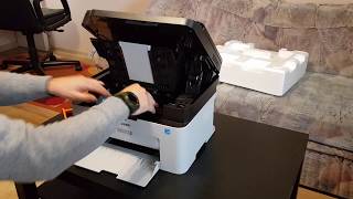 Samsung M2070W Multifunction Laser Printer  UNBOXING [upl. by Haggerty]