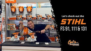 Comparing the Stihl FS 91 111 and 131 [upl. by Gildus]