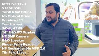 HP Pavilion x360 2024 Core i5 13th Gen 14ek1074TU Unboxing amp Detailed Review Hindi [upl. by Malissia]