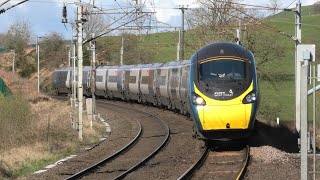 Trains at Oxenholme Lake District  310322 [upl. by Namlas699]