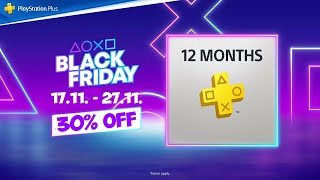 BLACK FRIDAY 2023 PS PLUS DISCOUNT [upl. by Meggs]