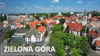 ZIELONA GÓRA  Moje Miasto z Góry 4K DJI AIR2S [upl. by Htebazil]