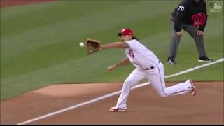 Anthony Rendon Defensive Highlights 2017 Washington Nationals [upl. by Gnov]