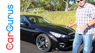 2015 Infiniti Q50  CarGurus Test Drive Review [upl. by Alfonzo55]