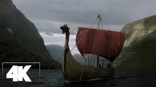 Vikings  Ship by Floki season 1  Ultra HD 4K [upl. by Bugbee240]