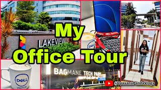 Dell RampD Office Tour Bagmane Tech Park  UpasanaPandaVlogs [upl. by Rebak]