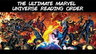 Ultimate Marvel Comics Reading Order feat All the Cover Art Part 1 of 2 [upl. by Nial139]