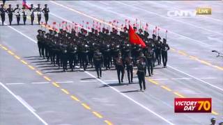 1000 foreign troops participate in Chinas military parade [upl. by Waine]