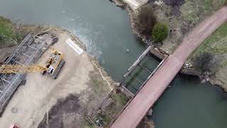 Historic Monarch Bridge Removal [upl. by Hsu702]