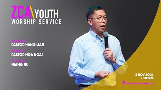 Sunday Youth Service  Sermon  RevHang Lian Yangon 03 Nov 2024 [upl. by Anidualc874]