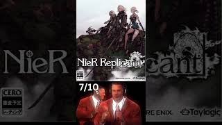 Ranking Every NIER COVER ART shorts [upl. by Gibbs]