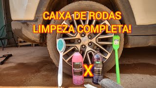 LIMPEZA CAIXA DE RODAS COMPLETA  REMOVEX X ALUMAX  MELHOR PRODUTO LAVAR CAIXA DE RODAS [upl. by Anett]