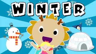 WINTER ♫  Seasons Song  Wormhole Learning  Songs For Kids [upl. by Furiya]