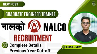 NALCO Recruitment Through GATE 2023  Details amp Previous Year Cutoff  Sumit Prajapati [upl. by Issiah]