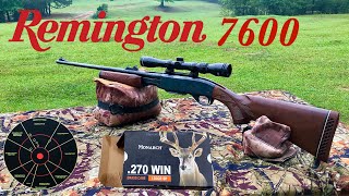 Remington 7600 Pump Action 270 Full Review [upl. by Kemp]