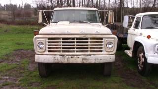 1974 Ford F700 Aquisition First Start Commentary [upl. by Bohner]