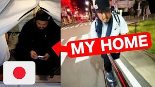 Surviving the Streets Homeless Journey in Nagoya JAPAN [upl. by Asle]