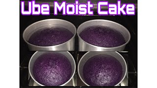 Super Moist Ube Cake Recipe [upl. by Frida]