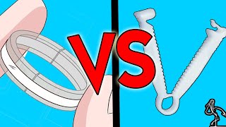 Umbilical Cord Clamp vs Umbilical Cord Ring  What are cord rings How do you use a cord ring [upl. by Dnumde397]