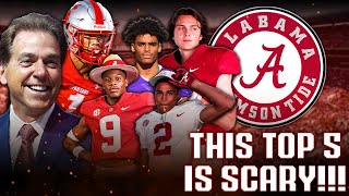 Alabamas 2024 Top 5 Recruits Are SERIOUSLY SCARYBut [upl. by Atsilac]