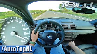 BMW 130i E87 TOP SPEED on AUTOBAHN by AutoTopNL [upl. by Hayse714]