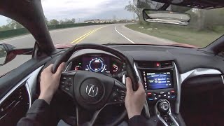 2020 Acura NSX  POV Evening Test Drive Binaural Audio [upl. by Spiro16]