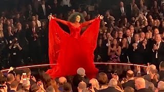 Diana Ross at her 75th Birthday  LIVE at the 61st GRAMMYs [upl. by Arabrab]