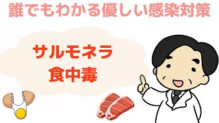 【サルモネラ食中毒】知ってますか？〜誰でもわかる優しい感染対策〜 [upl. by Aley]