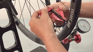 Wheel building tool from DT Swiss Usage explained  DT Swiss [upl. by Mikey945]