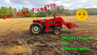 Can it be fixed Massey Ferguson 255 steering part 1 [upl. by Sivrup585]