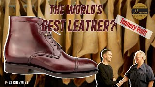 How Is Shell Cordovan Made Horween Leather Company Explains [upl. by Leasi]