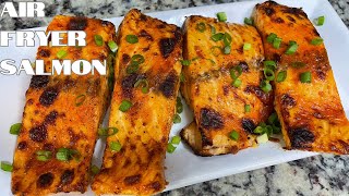 Air Fryer Salmon  Salmon Recipe  Air Fryer Recipes  Sweet amp Spicy Salmon  Baked Fish [upl. by Amitie979]