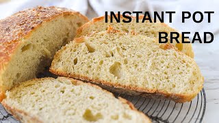 Instant Pot Bread  Only 5 Ingredients [upl. by Macknair]