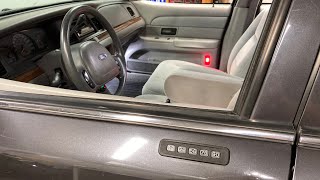 Crown Victoria  Keyless Entry Keypad [upl. by Yelahs412]