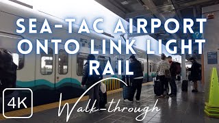 Taking Link light rail from SeaTac Airport to downtown Seattle is easy [upl. by Hartill]