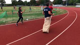 Fastest Sack Race 200m  World Record Attempt [upl. by Favrot360]