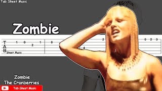 The Cranberries  Zombie Guitar Tutorial [upl. by Krein995]