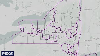 NY lawmakers OK new congressional maps [upl. by Narrat]